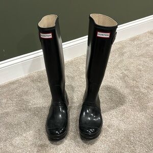Hunter rain boots